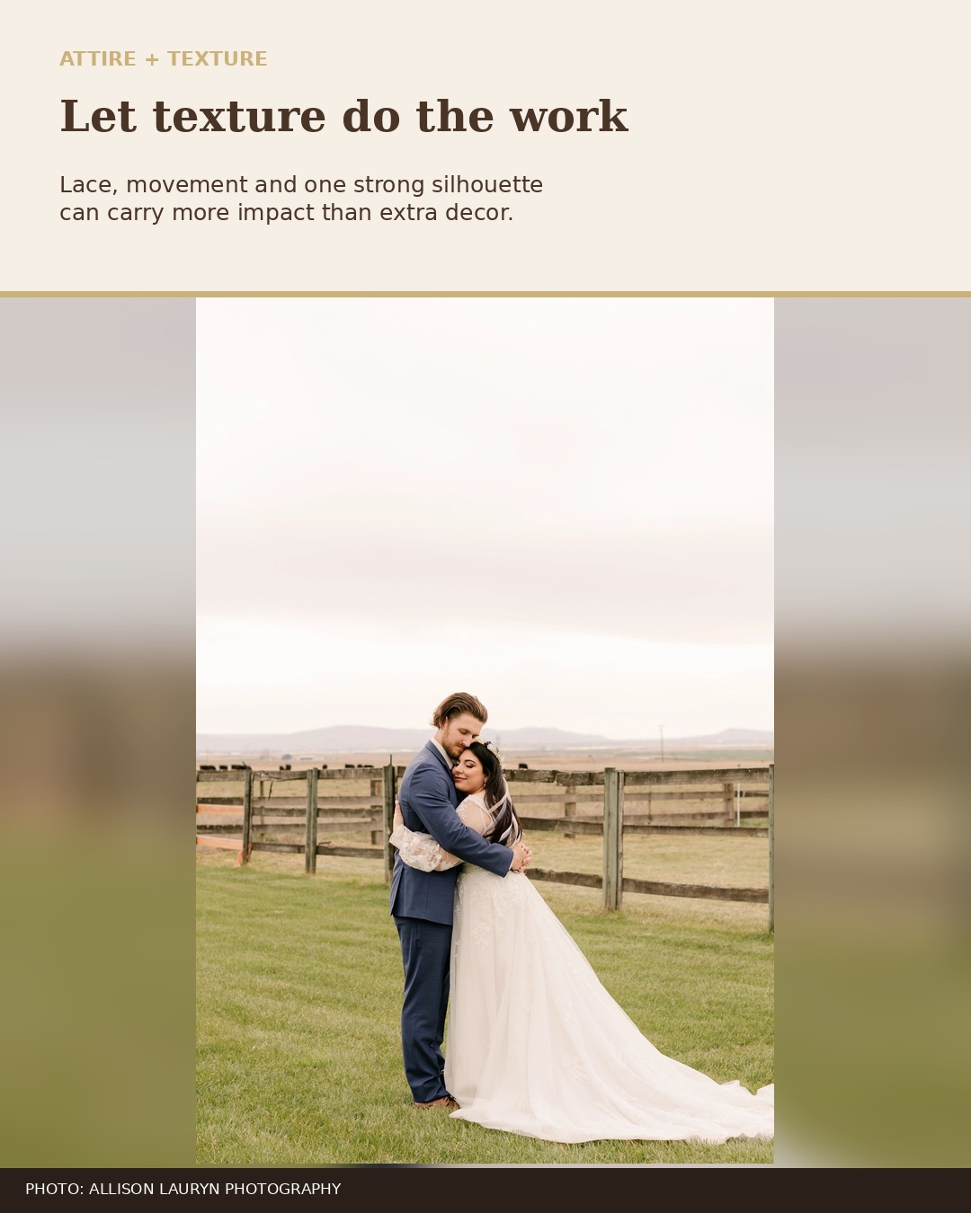 Real wedding at Stone Ridge Estates featured in 7 Real Wedding Details Worth Saving for Your Tri-Cities Wedding