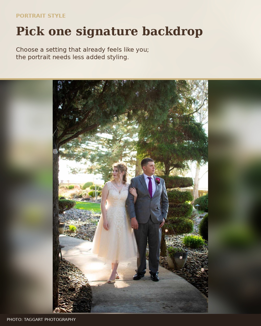 Real wedding at Stone Ridge Estates featured in 7 Real Wedding Details Worth Saving for Your Tri-Cities Wedding