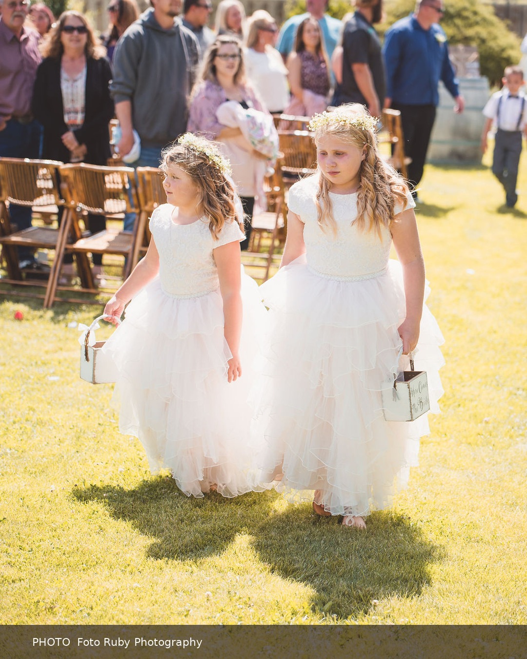 Real wedding at Stone Ridge Estates featured in How to Build a Wedding-Day Cheer Section That Supports Both Partners