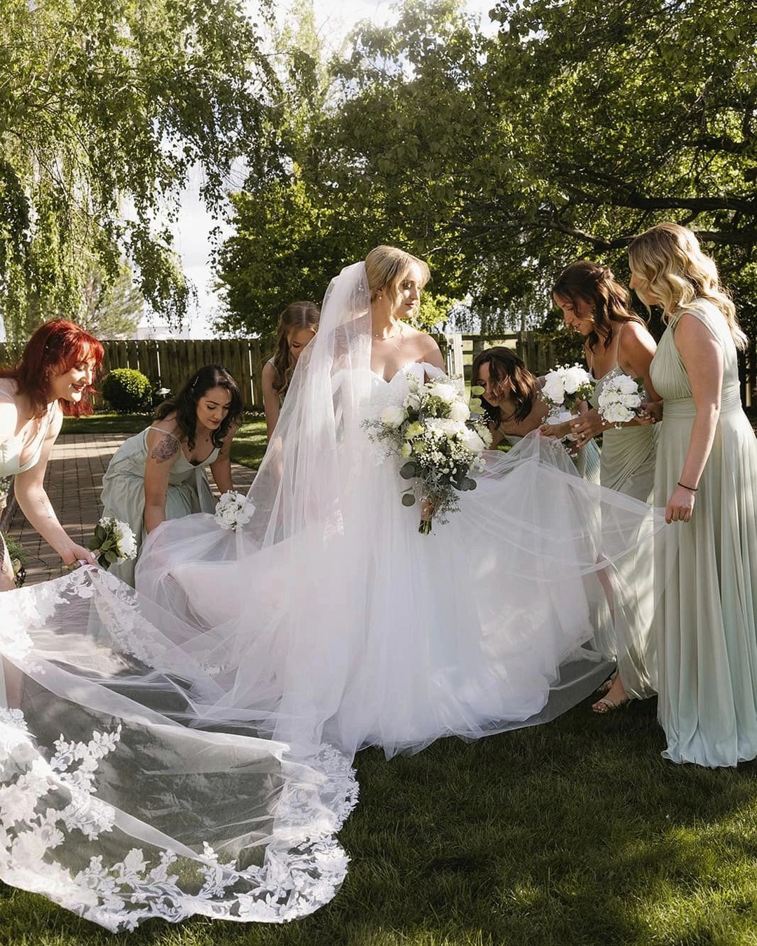 Real wedding at Stone Ridge Estates featured in Two Getting-Ready Spaces for a Calmer Tri-Cities Wedding Morning