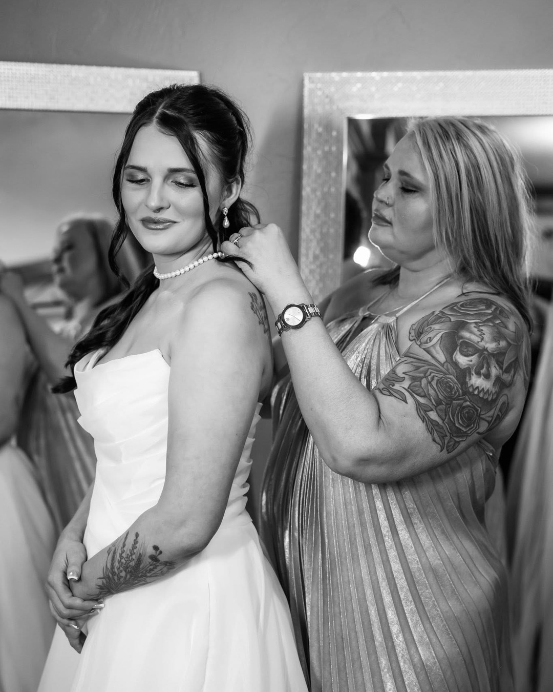 Real wedding at Stone Ridge Estates featured in Two Getting-Ready Spaces for a Calmer Tri-Cities Wedding Morning