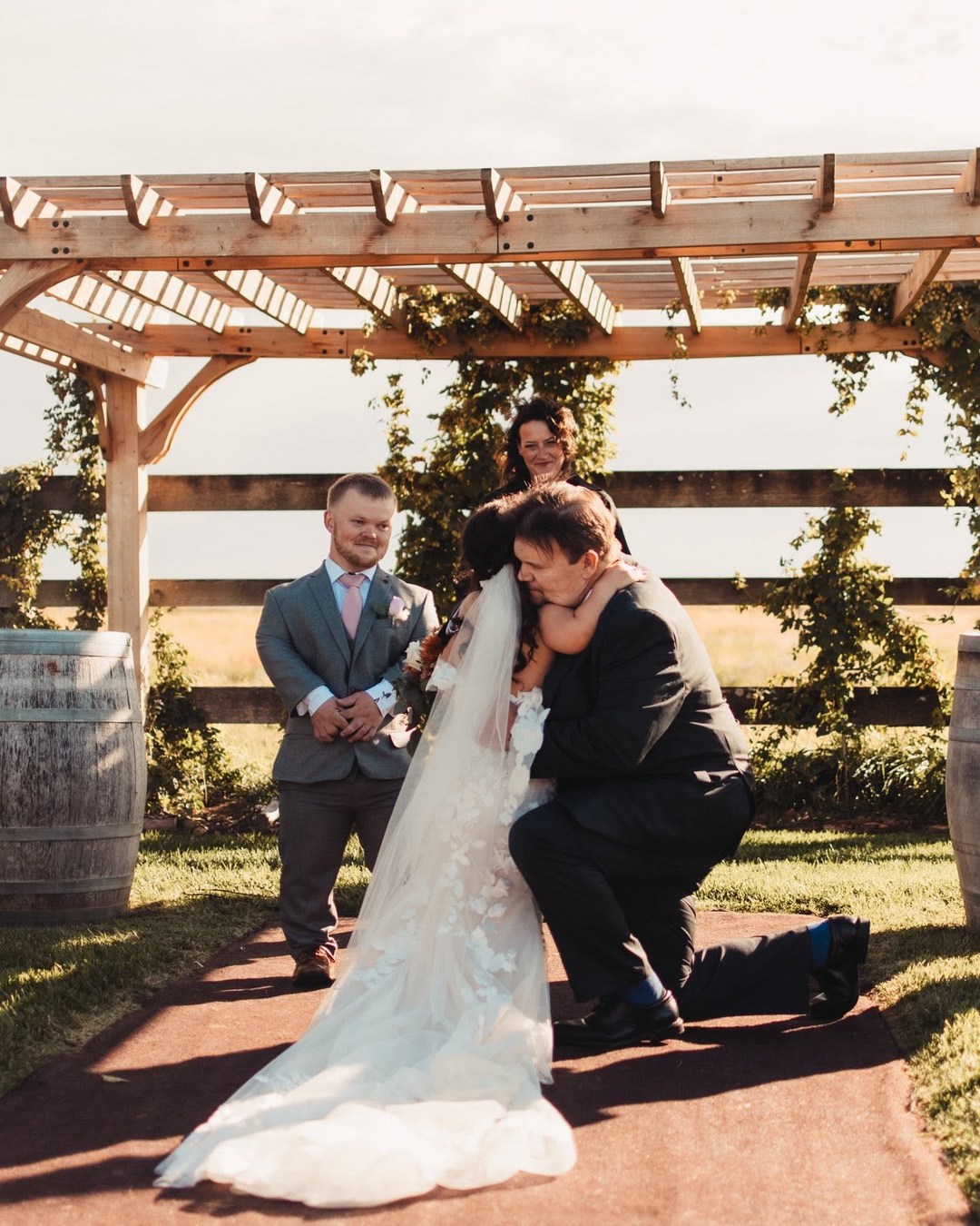 Real wedding at Stone Ridge Estates featured in Mark and Brooke’s October 4 Wedding at Stone Ridge Estates