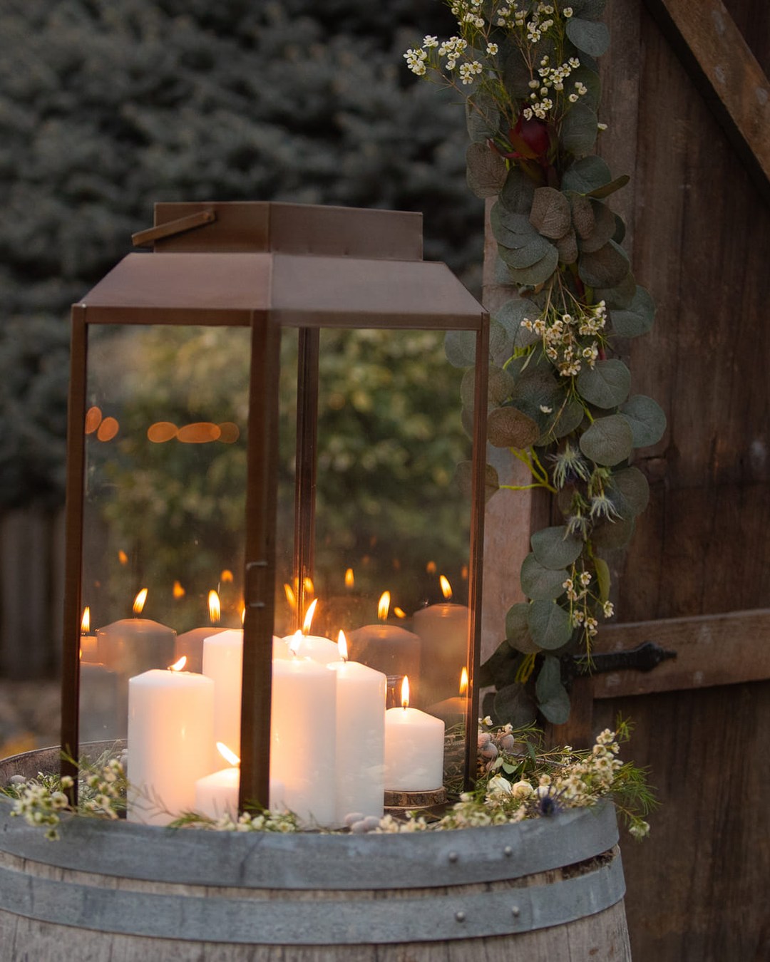 Real wedding at Stone Ridge Estates featured in An Open-Air Barn Wedding at Stone Ridge: What the Setting Feels Like