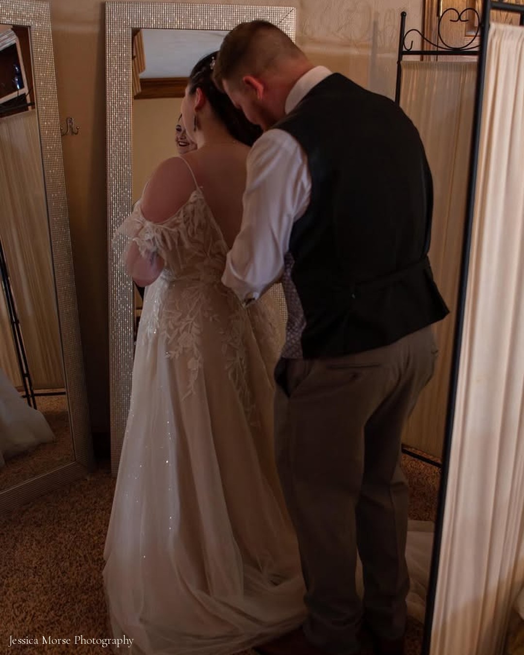 Real wedding at Stone Ridge Estates featured in An Open-Air Barn Wedding at Stone Ridge: What the Setting Feels Like