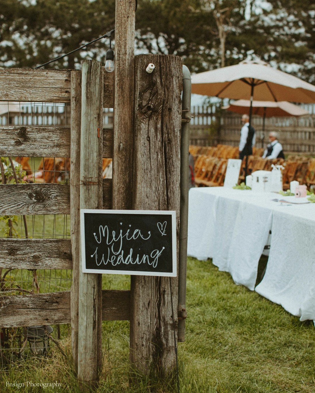 Real wedding at Stone Ridge Estates featured in Wedding Style in the Details: Layers, Color and a Little Personality