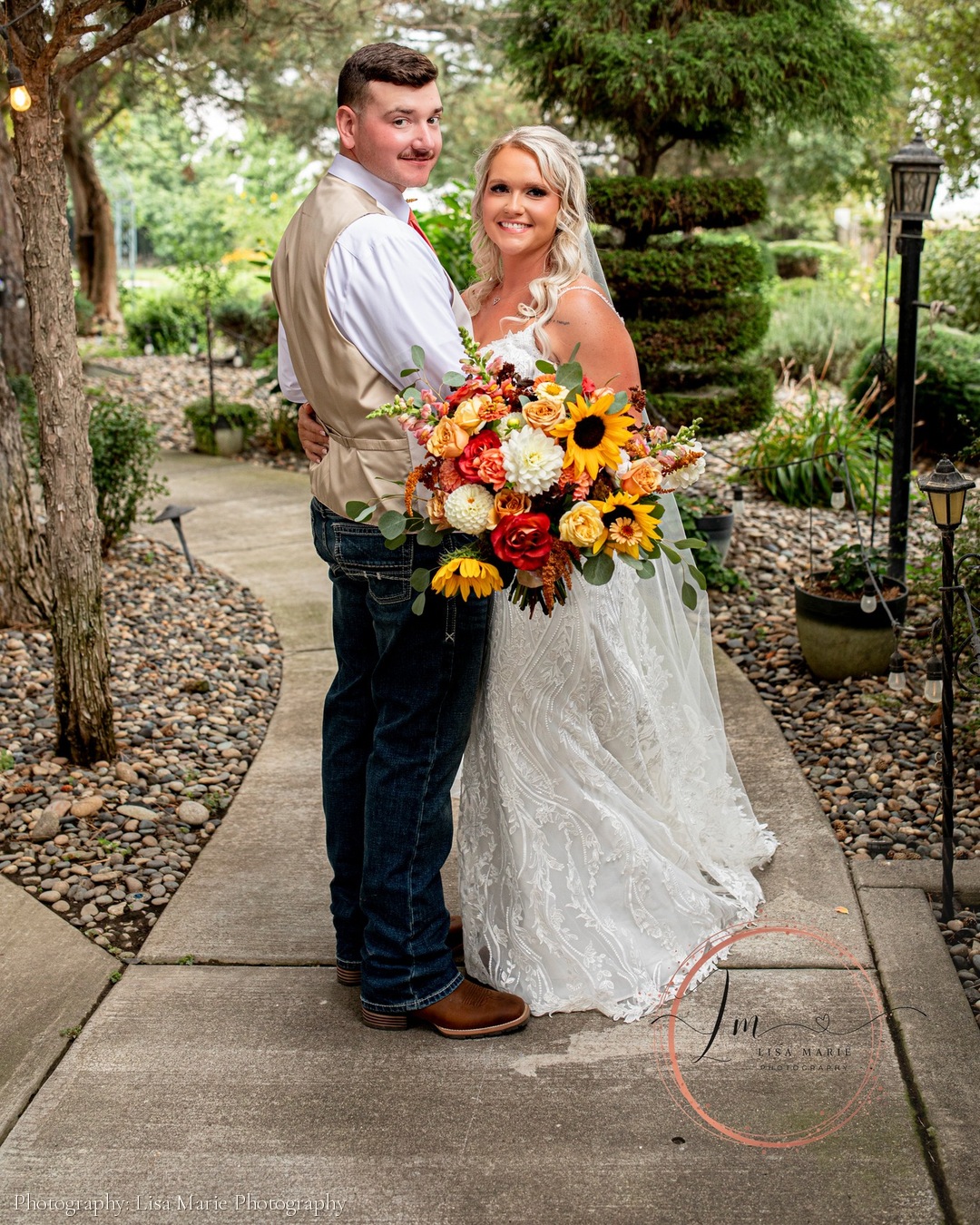 Real wedding at Stone Ridge Estates featured in The Timber Ceremony Pergola at Stone Ridge Estates: Real Wedding Styling Examples