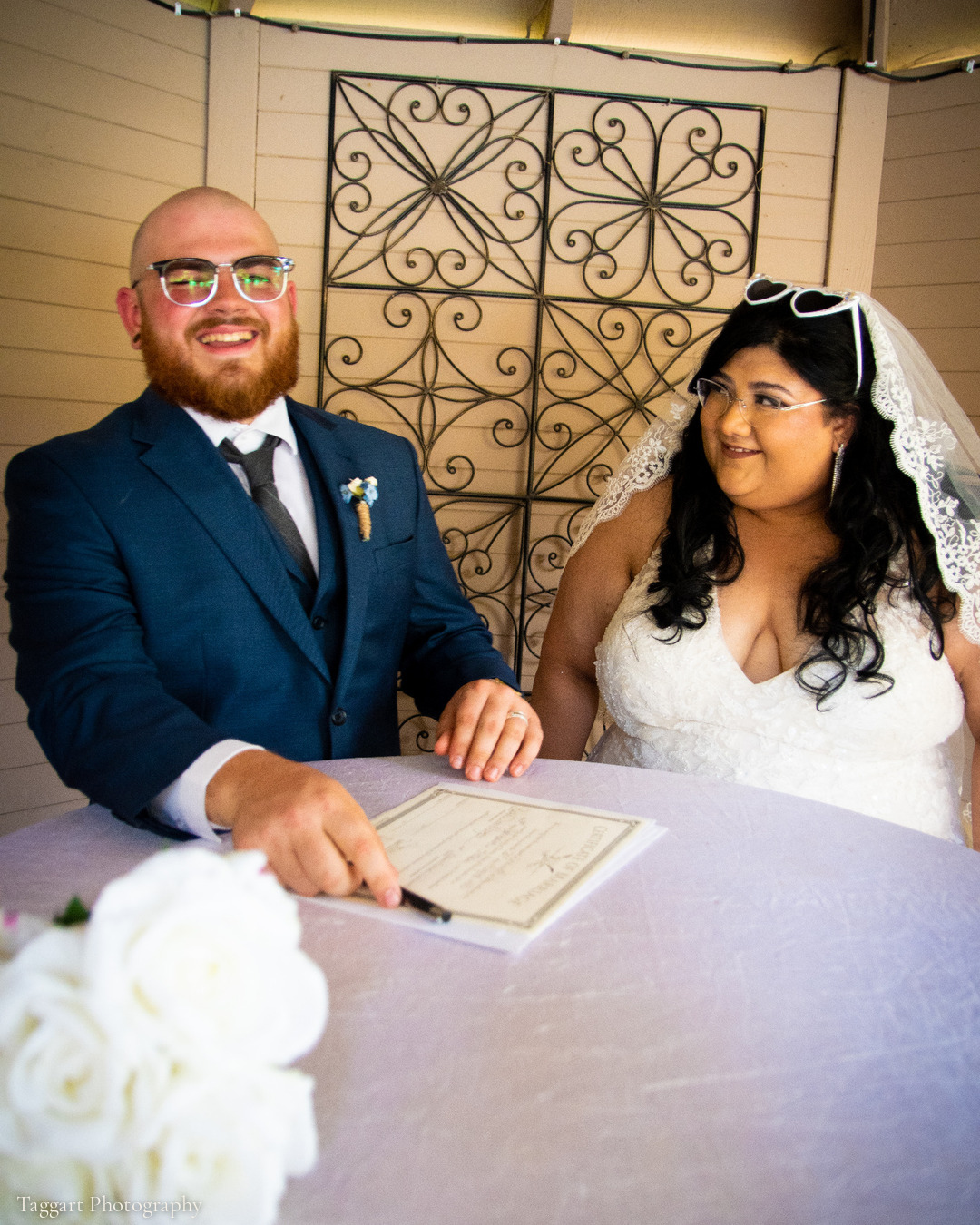 Real wedding at Stone Ridge Estates featured in Can You Host a Private Party or Reunion at Stone Ridge Estates?