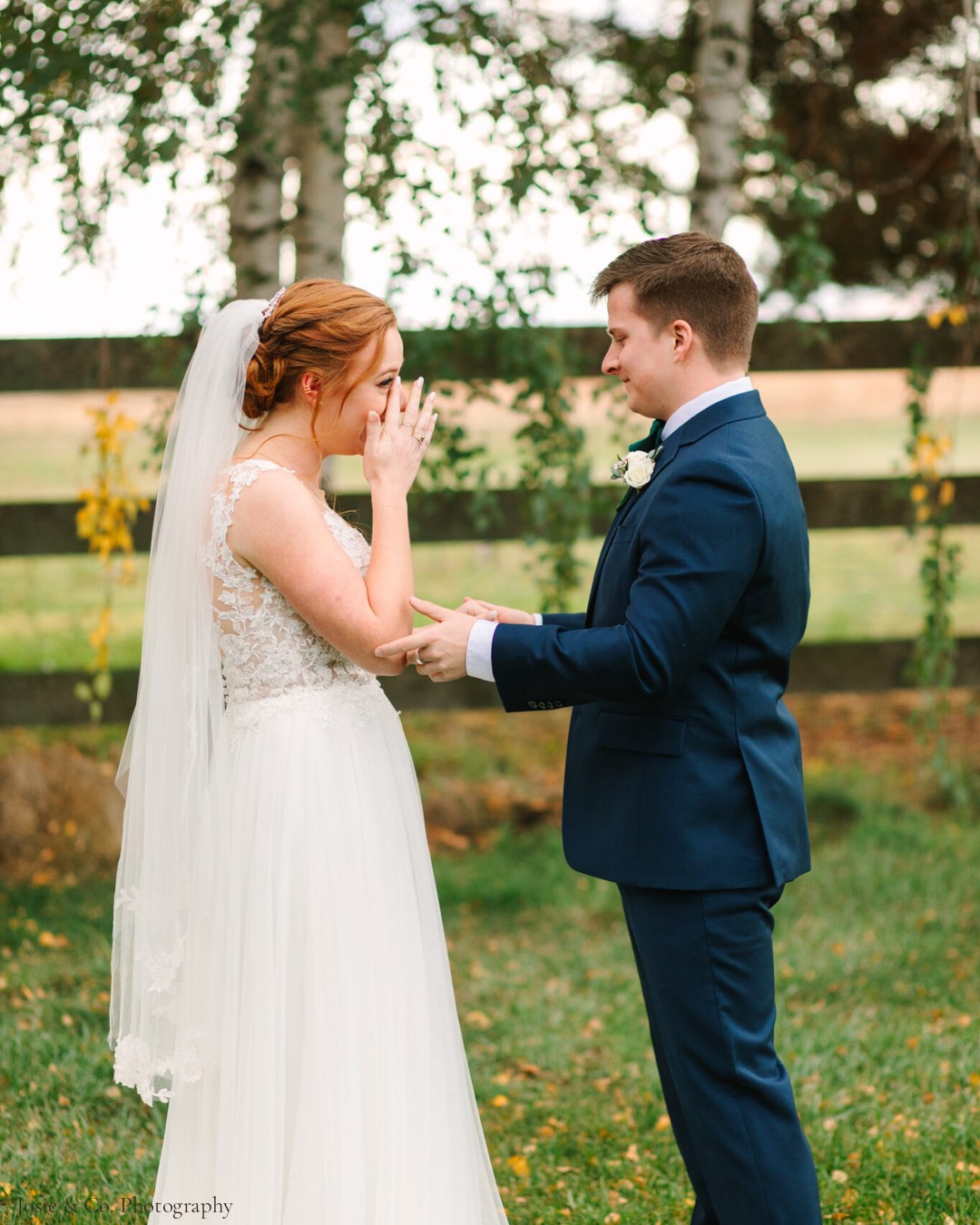 Real wedding at Stone Ridge Estates featured in An October 22 Wedding Look-Back at Stone Ridge Estates in Pasco