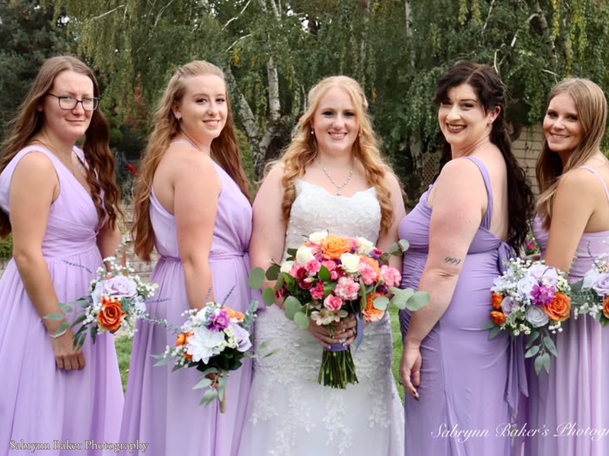 Real wedding at Stone Ridge Estates featured in Different Dresses, Together: Wedding-Party Color Inspiration at Stone Ridge Estates