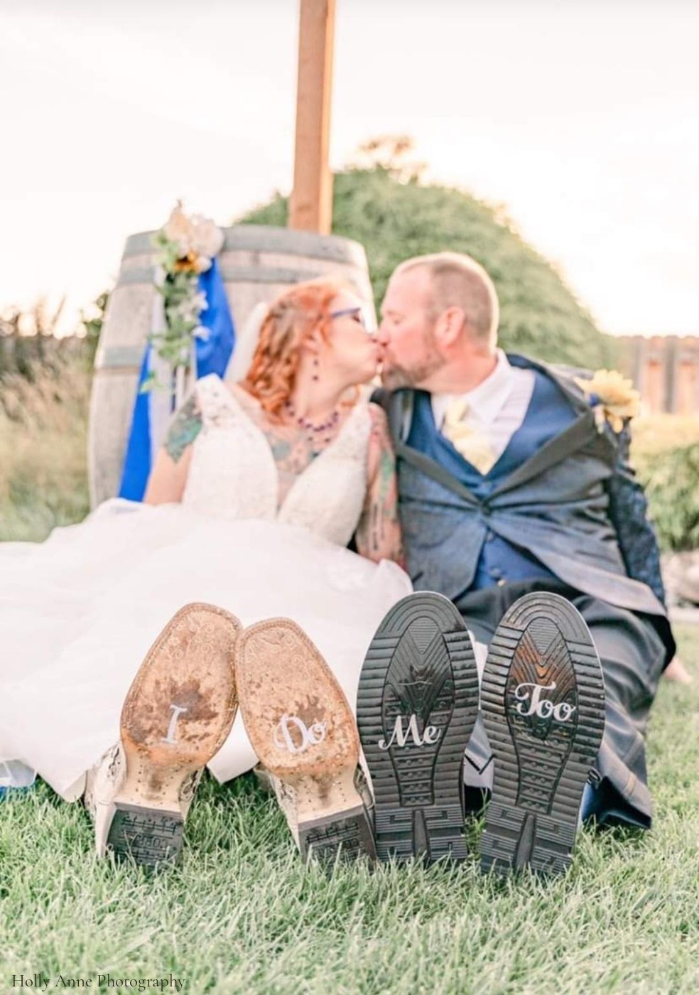 Real wedding at Stone Ridge Estates featured in Wedding Table Texture: Four Real Stone Ridge Details