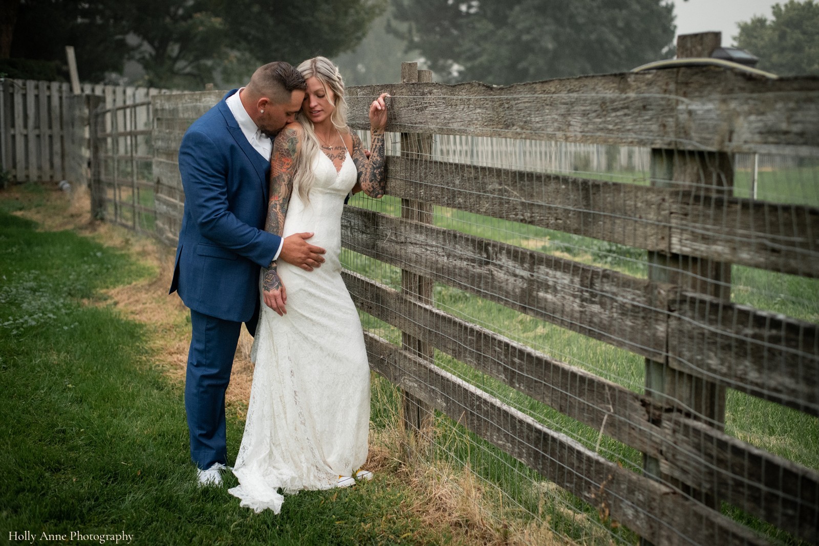 Real wedding at Stone Ridge Estates featured in The Hugs in a Stone Ridge Wedding Album