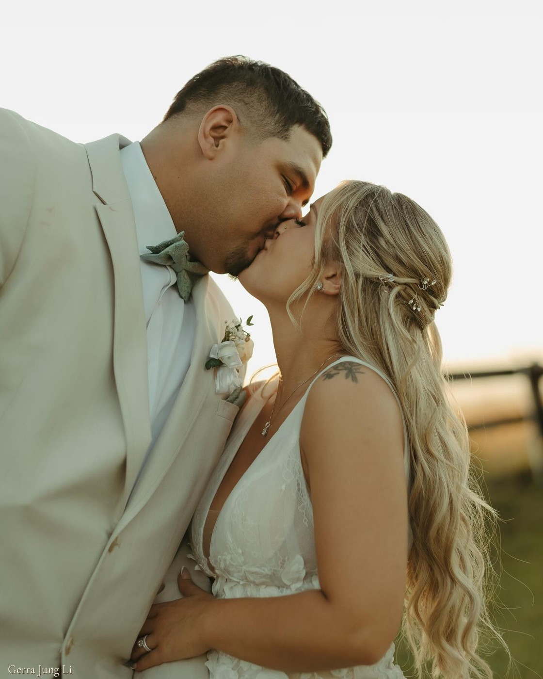 Real wedding at Stone Ridge Estates featured in The Hugs in a Stone Ridge Wedding Album