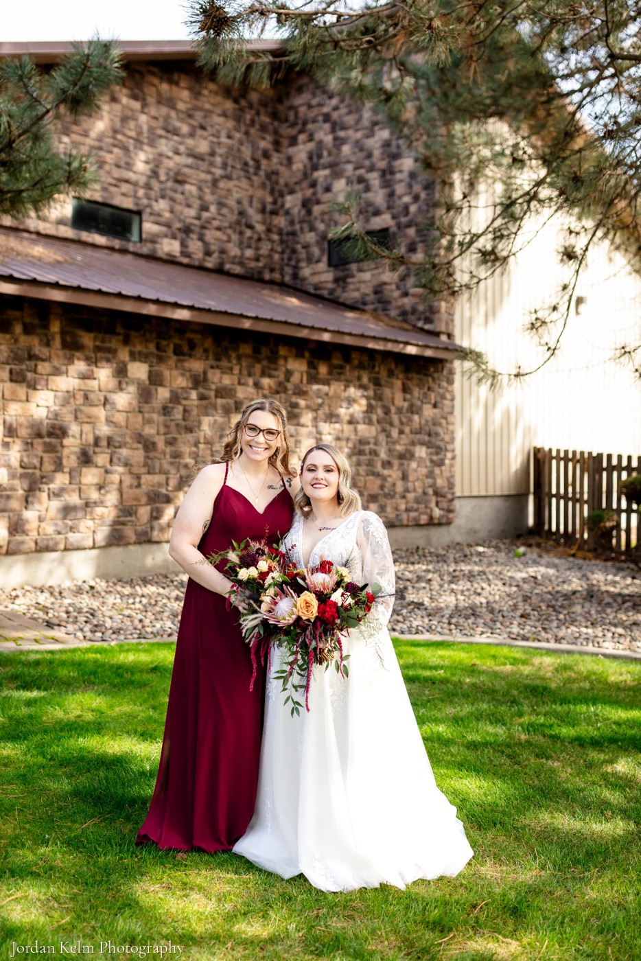 Real wedding at Stone Ridge Estates featured in Romance with a Little Edge: Real Wedding Details at Stone Ridge