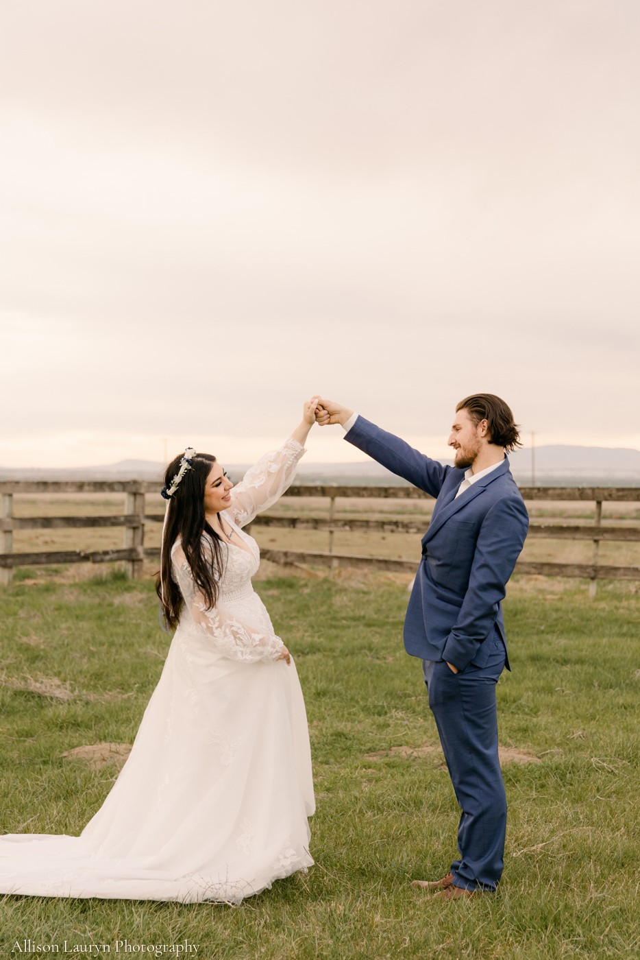 Real wedding at Stone Ridge Estates featured in Romance with a Little Edge: Real Wedding Details at Stone Ridge