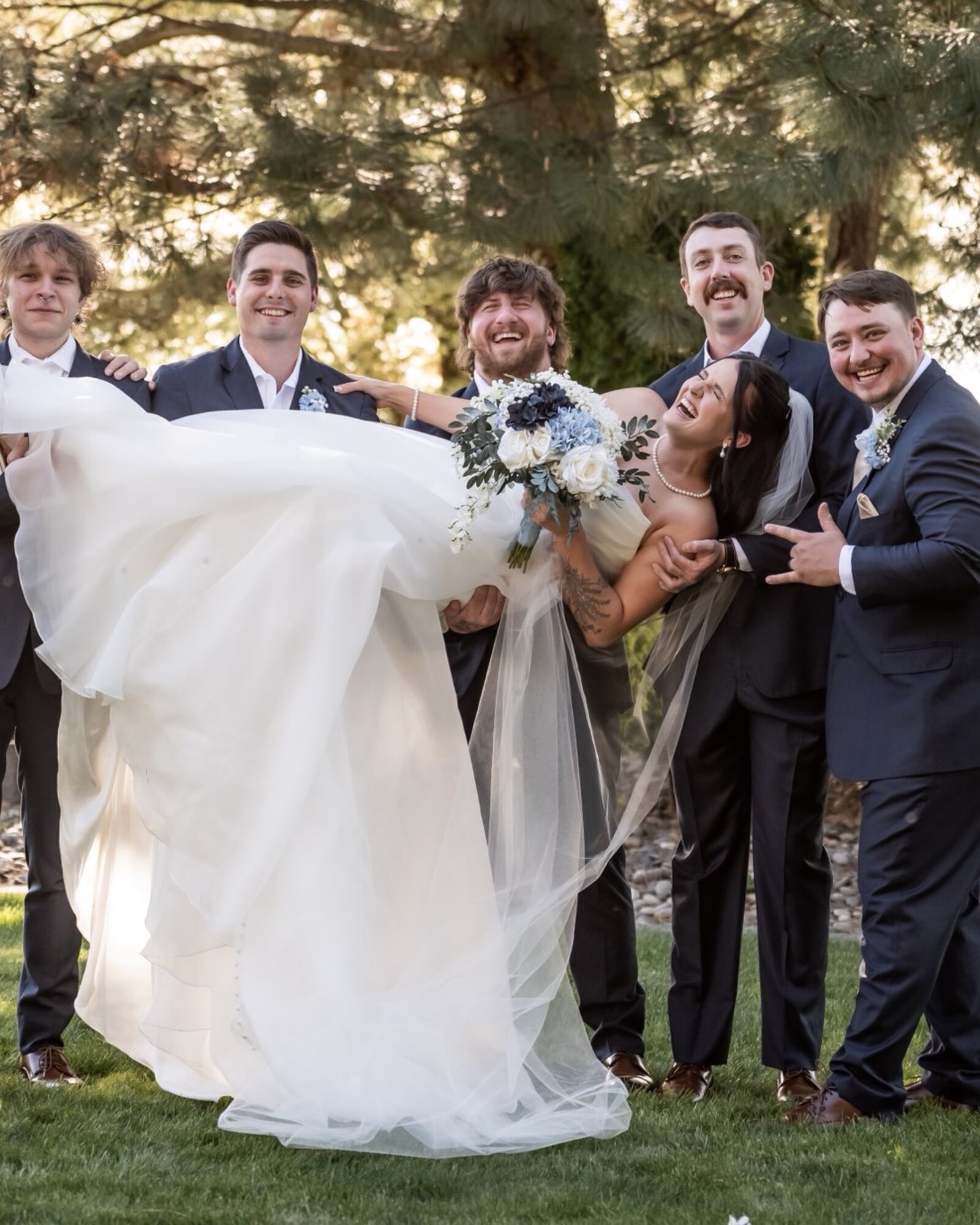 Real wedding at Stone Ridge Estates featured in Family Wedding Photo List: The 20-Minute Plan for Tri-Cities Couples